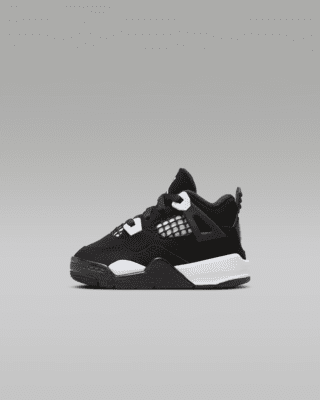 Jordan 4 Retro White Thunder Baby Toddler Shoes. Nike ID